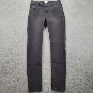 H&M Jeans Womens‎ 8 Black Stretch Slim Fit Skinny Leg